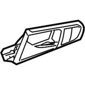 VW Exterior Door Handle  - Genuine VW 3C8837113GOKB