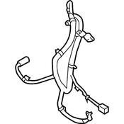 Volkswagen Battery Cable - Genuine Volkswagen 5C0971228F