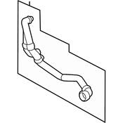 VW Radiator Coolant Hose - Genuine VW 5K0122051P