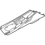 Volkswagen Console Trim Panel - Genuine VW 5NN8641481QB