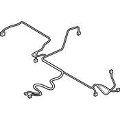 Audi VW HVAC System Wiring Harness - Genuine Audi VW 5Q1971566F