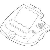 Audi VW Engine Cover - Genuine Audi VW 06A103925S