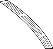 Volkswagen Bumper Step Pad - Genuine VW 7B0807521