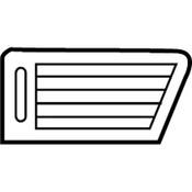 Volkswagen Dashboard Air Vent - Genuine VW 7B0819704DK5