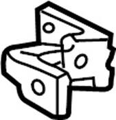VW Door Hinge - Genuine VW 7L0831402C