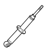 Volkswagen Shock Absorber - Genuine VW 7L6513029P