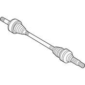 VW CV Axle Assembly - Genuine VW 7P0501201G