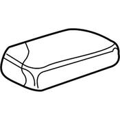 Audi VW Seat Armrest - Genuine Audi VW 3B0885081AD85J