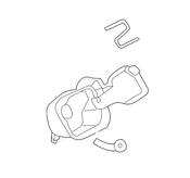 Volkswagen Fuel Filler Housing - Genuine VW 5GM809857E