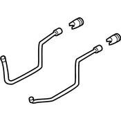 Audi VW HVAC Heater Hose Outlet Tube - Genuine Audi VW 5Q1819857B