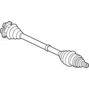 VW CV Axle Shaft  - Genuine VW 561407271R