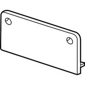 Volkswagen License Plate Bracket - Genuine VW 561807287M9B9