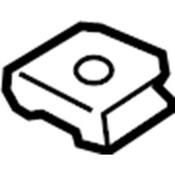 Audi VW Instrument Panel Clip - Genuine Audi VW N90356205