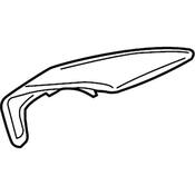 VW Fender Rail - Genuine VW 1C0809581K
