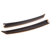Volvo Side Window Deflector Dark Tint - WeatherTech 81358