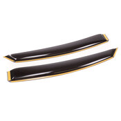Volvo Side Window Deflector Dark Tint - WeatherTech 81358