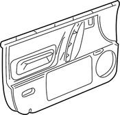 VW Door Interior Trim Panel - Genuine VW 1C0868108BMBX