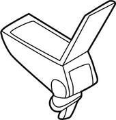 Volkswagen Console Armrest - Genuine VW 3B0864209MFDZ