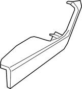 Volkswagen Door Arm Rest - Genuine VW 3G8867166RY1