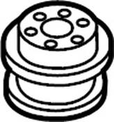 Audi ABS Control Module Insulator - Genuine VW Audi 8K0614177
