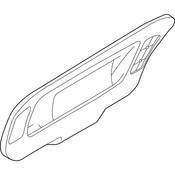 VW Deck Lid Trim - Genuine VW 561867605F82V