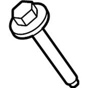 Audi VW Radiator Fan Shroud Bolt - Genuine VW Audi N10572802