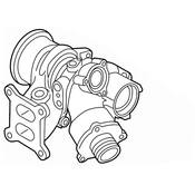 Audi VW Exhaust Manifold - Genuine Audi VW 06K145722H