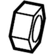 VW Suspension Stabilizer Bar Link Nut Front (EuroVan) - Genuine VW Audi N10140906