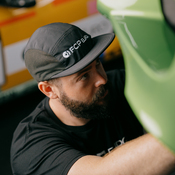 CORE Five Panel Nylon Hat (Black) - FCP Euro HATBL