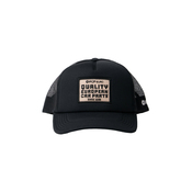 QUALITY Patch Trucker Hat (Black) - FCP Euro HATQUALITYBL2