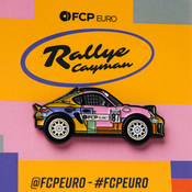 FCP Euro x Leen Customs Rallye Cayman Pin - FCP Euro RALLYEPIN