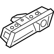Audi VW Liftgate Latch Handle - Genuine Audi VW 8W8827566E