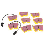 Audi Brake Pad Set - EBC DP41513R
