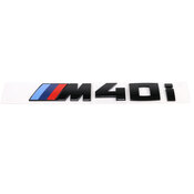 BMW Emblem (M40i)(Black)-Genuine BMW 51142472836