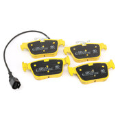 Audi VW Disc Brake Pad Set - EBC Brakes DP42438R
