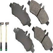 Mercedes Severe Duty Brake Pad Set - Akebono SDF1317