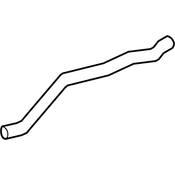 VW HVAC Heater Hose - Genuine VW 1C0122073D