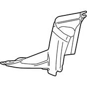 VW Fender Splash Shield - Genuine VW 1K9805911A