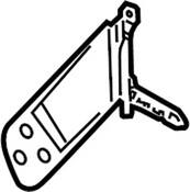 Volkswagen Door Latch Bracket - Genuine VW 3C4839768C