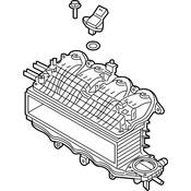 VW Intake Manifold Assembly - Genuine VW 04E129709AM