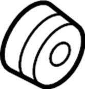 Audi VW A/C Expansion Valve Grommet - Genuine Audi VW 4G0129669F