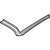 Volkswagen Convertible Top Seal - Genuine VW 5C3871357A