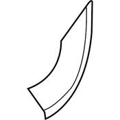 VW Fender Protection Film - Genuine VW 5C5821713A