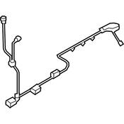 Audi VW ABS Wheel Speed Sensor Wiring Harness - Genuine Audi VW 5NA927902J