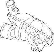 Audi VW Turbocharger - Genuine Audi VW 06J145713F