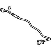 Audi VW A/C Refrigerant Hose - Genuine Audi VW 7L6820741F