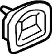 Volkswagen Tie Down Hook - Genuine VW 8V0863503CUAZ