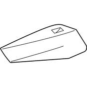 Volkswagen Door Arm Rest - Genuine VW 10A867228B041