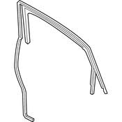Volkswagen Window Channel - Genuine VW 561839431AF5AP