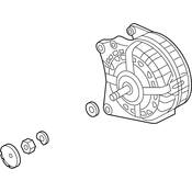 VW Alternator - Genuine VW 04B903023A 